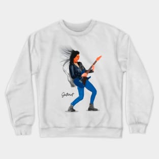 Guitarist Crewneck Sweatshirt